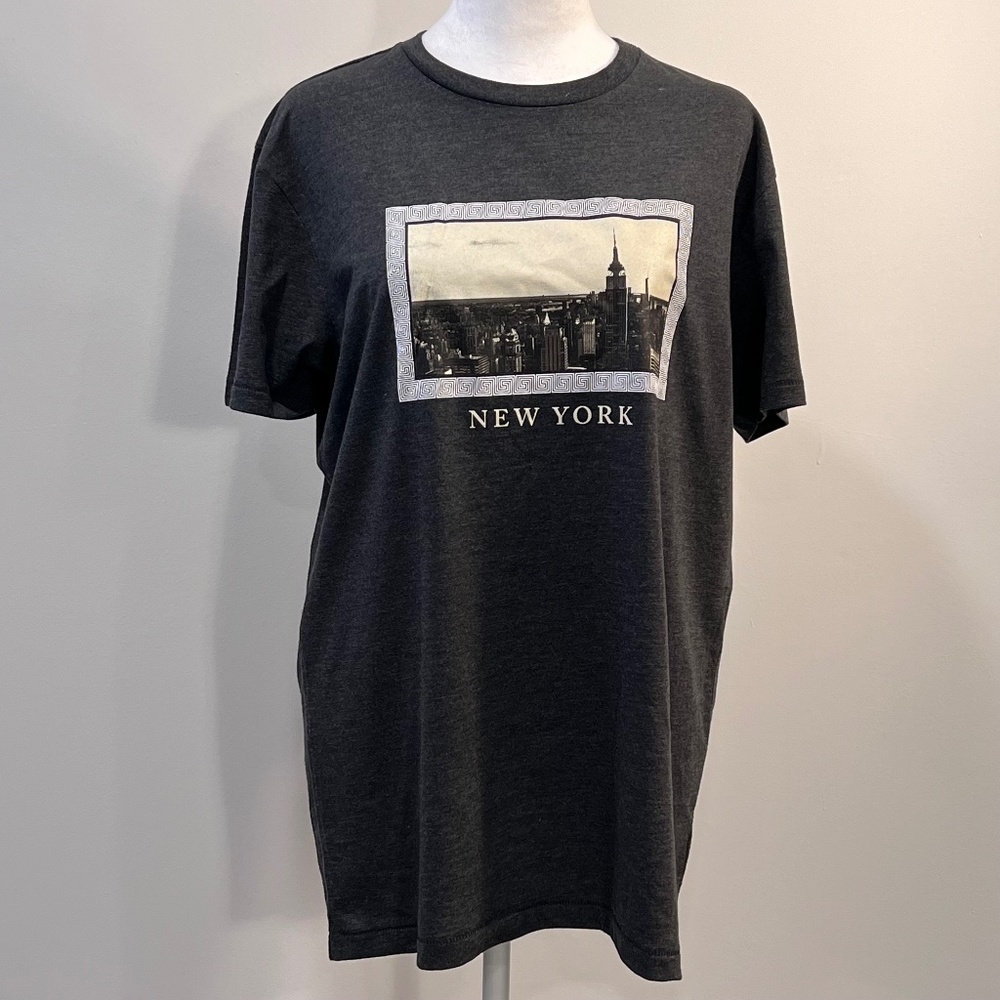 NWT Free State New York Black Short Sleeve T-Shirt Size Medium